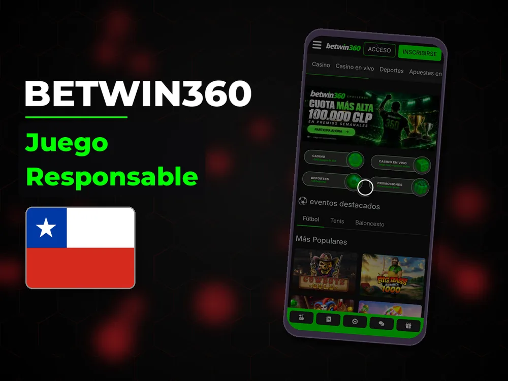 Betwin360 - Juego Responsable
