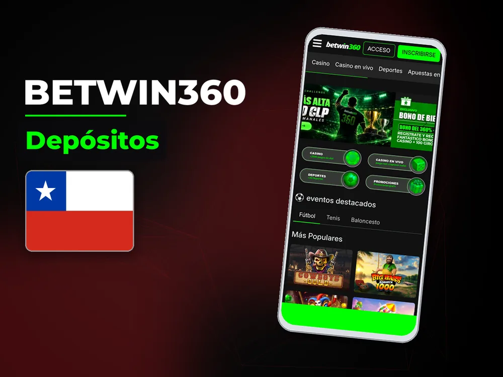 Betwin360 - Depósitos