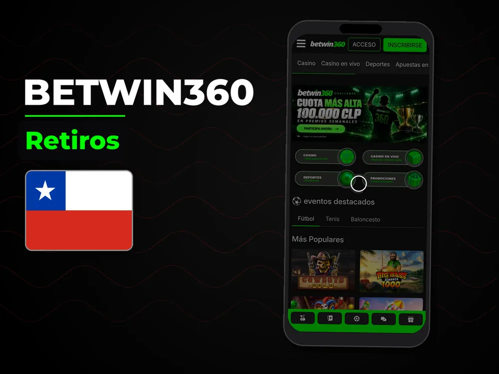 Betwin360 - Retiros