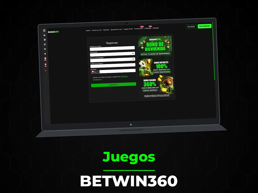 Betwin360 - Juegos